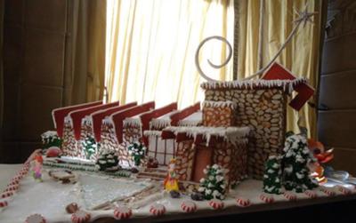 Taliesin West (Frank Lloyd Wright) gingerbread house.