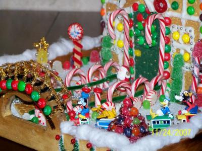 my first gingerbread house ever, but not my last...