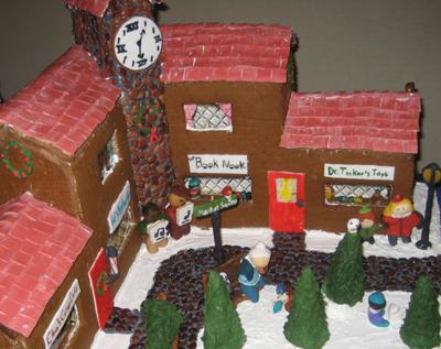 More gingerbread house windows