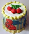 Fondant Cherries Cake