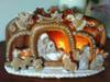 Gingerbread Manger Scene