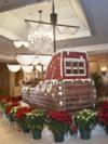 Gingerbread Pirate Ship at the Ritz in Amelia Island