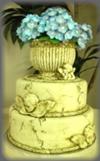 Fondant Hydrangeas and Stone 